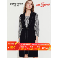 皮尔卡丹（pierre cardin）2023年春季新款通勤职业修身连衣裙P1111E1009W4 白色 36A(165/84A)