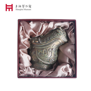 上海博物馆 青铜父乙觥珠宝盒 合金首饰盒创意摆件上海特色伴手礼