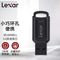 Lexar 雷克沙 V400 U盘 黑色 128GB USB3.0