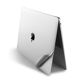嘉速 适用苹果MacBookPro16 2023/21款16英寸外壳膜 全套机身贴膜 外壳贴纸易贴无残胶 银色