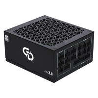 SAMA 先马 GD1200W 白金牌（92%）全模组ATX电源 1200W