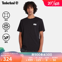 添柏岚（Timberland）官方男装短袖T恤23夏季新款户外休闲A6EUU A6EUU001/黑色 XXL