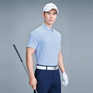 DESCENTEGOLF 迪桑特高尔夫 FIELD系列 男子短袖T恤 G323MFTS41 LB-浅蓝色 3XL(190/108A)