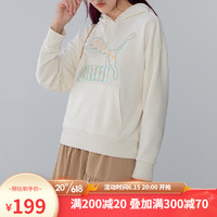 彪马（PUMA）新款女子运动休闲连帽卫衣533214-73 533214-73 L