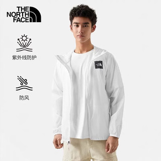 THE NORTH FACE北面防晒衣男款23春夏新款防风衣户外轻薄防晒服轻薄皮肤风衣7WDQ FN4 L