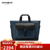 新秀丽（Samsonite）EGON系列大容量手拿包 耐磨防泼旅行包NV0*01004 深蓝色 大