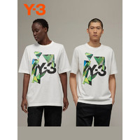 Y-3GRAPHIC夏新款男士T恤y3情侣款短袖圆领t恤38IL1790 白色 XL