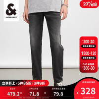 杰克琼斯 杰克·琼斯（JACK&JONES;）夏季潮流简约百搭休闲弹力水洗修身牛仔裤