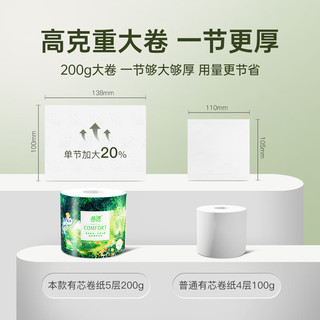 Lam Pure 蓝漂 绿野森林系列 有芯卷纸 5层200克10卷