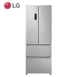LG 乐金 439升  法式多门超薄大容量变温冰箱  M422MHS17B