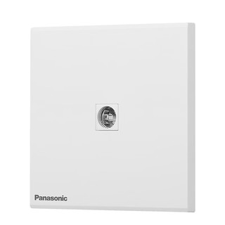 Panasonic 松下 开关插座面板86型悦畔系列墙壁插座 电视插座WMWX301