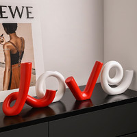 贝汉美（BHM）创意love字母摆件家居客厅电视柜婚房布置装饰结婚礼物送闺蜜新人 LOVE