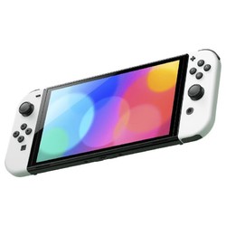 Nintendo 任天堂 Switch日版游戏机续航加强版 白色OLED 64G内存  香港发货