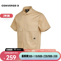 匡威（Converse）男子短袖衬衫 10024742-A02 M