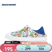 斯凯奇（SKECHERS）男青少年 FOAMIES 休闲鞋 406442L-WMLT 32