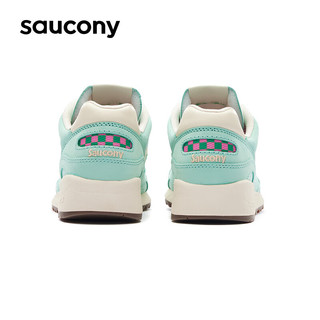 Saucony索康尼SHADOW 6000休闲鞋男女复古鞋情侣时尚运动鞋绿白39