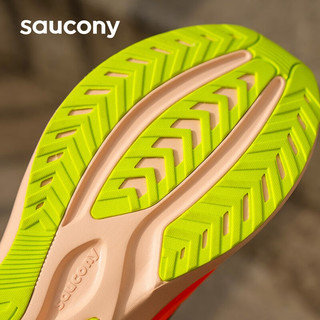 saucony 索康尼 火鸟3跑鞋夏季新品透气训练跑步运动鞋子男女同款 桔（男女同款） 39