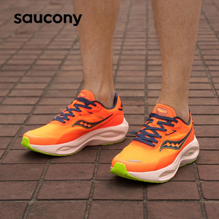 saucony 索康尼 火鸟3跑鞋夏季新品透气训练跑步运动鞋子男女同款 桔（男女同款） 39