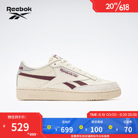 Reebok锐步官方2023夏季男CLUB C REVENGE运动复古板鞋100032877 100032877 40