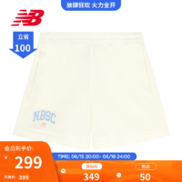 NEW BALANCE NB官方23新款女款夏季舒适百搭简约运动针织短裤 IV 5VD25402 L