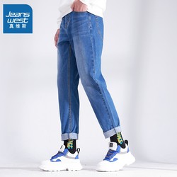 JEANSWEST 真维斯 男士牛仔长裤 60-181001