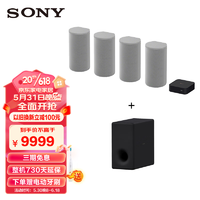 索尼（SONY）家庭影音系统 震撼低音套装 A9+SW3低音套装