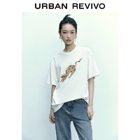 URBAN REVIVO 女士T恤 UWL432125