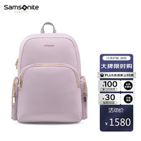新秀丽（Samsonite）双肩包女士双肩包电脑包通勤多功能背包TW2*98001浅粉色