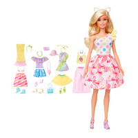 Barbie 芭比 娃娃设计服装搭配公主换装女孩审美培养玩具洋娃娃
