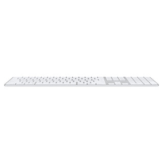 Apple苹果原装键盘iMac笔记本电脑外置无线蓝牙充电ipad妙控键盘Magic Keyboard 带触控 ID 和数字小键盘的妙控键盘 2021年款