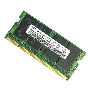 三星(SAMSUNG) 第二代笔记本电脑内存条 PC2 6400S  笔记本DDR2 800 4G 4G DDR2 800 笔记本内存 单条