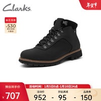 Clarks 其乐 贝特系列男士马丁靴户外防水潮流防滑街头风工装靴男