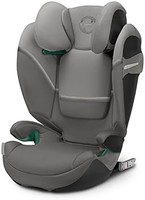 cybex Gold Solution S2 i-Fix 儿童汽车安全座椅，适用于带和不带 ISOFIX 的汽车，约 3 至 12岁，灰色