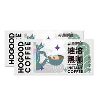 HOGOOD COFFEE 后谷咖啡 速溶黑咖啡 20袋*2盒