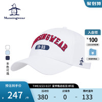 Munsingwear 万星威 高尔夫男士球帽全新运动遮阳帽美式休闲男帽