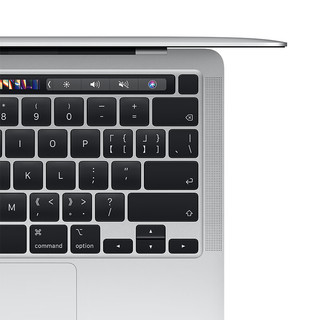Apple MacBook Pro 13.3 A2338 八核M1芯片(8核GPU)8G 256G SSD 银色笔记本电脑 MYDA2CH/A
