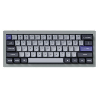 Keychron Q4 Pro 61键 蓝牙双模无线键盘 阳极银 KPro-红轴 RGB