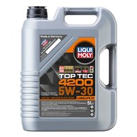 PLUS会员：LIQUI MOLY 力魔 顶技4200 5W-30 SN级 全合成机油 5L