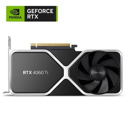 NVIDIA 英伟达 GeForce RTX 4060Ti Founder Edition 8GB 公版显卡