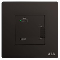 ABB 开关插座面板 带POE功能WIFI插座 轩致系列 黑色 AF335-885