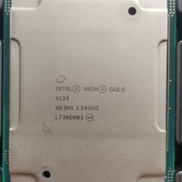 Intel Xeon gold 6133 CPU 至强正式版 金牌 2.5 GHz20核心40线程