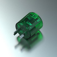 黑鱼 电力蘑菇 SBL-M1 手机充电器 Type-C 20W 绿色