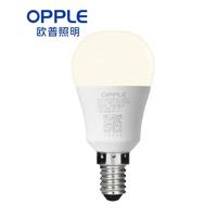 OPPLE欧普照明LED灯泡E27大螺口球泡光源耐用持久节能省电家用商用E27-12W黄光