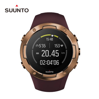 SUUNTO 颂拓 5 智能运动腕表 防水彩屏户外五星导航手表 古铜紫