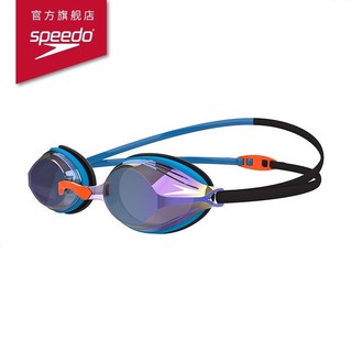 SPEEDO 速比涛 Vengeance竞赛训练成人游泳镜高清防雾防水泳镜