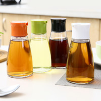 酱油小瓶玻璃油瓶商用家用饭店用厨房油壶醋瓶子调料调味分装便携