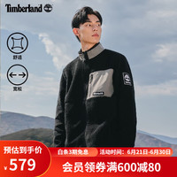Timberland 官方外套男装摇粒绒抓绒衫春户外宽松|A2AXT A2AXTCU1/黑色 XXL