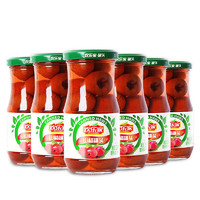 家家红罐头 欢乐家 山楂黄桃罐头 245gX4罐 6罐 预售 山楂 256g*6瓶