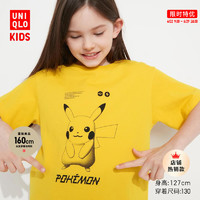 UNIQLO 优衣库 童装男童/女童(UT)Pokémon印花T恤(短袖宝可梦亲子)457844