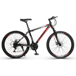 PHOENIX 凤凰 山地自行车 26英寸24速 黑红 特惠版